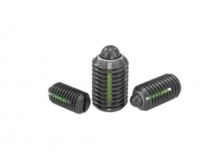 03021 - Zatrzask trzpieniowy z rowkiem, zabezpieczenie LONG-LOK