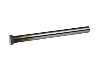 612R - Ejector pin with cylindrical head, stainless steel