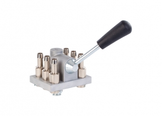 6-channel multicoupler Couplers with hose connection (movable)