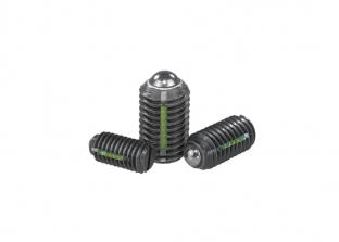 03001 - Zatrzask kulkowy z rowkiem, zabezpieczenie LONG-LOK