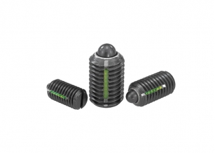 03021 - Zatrzask trzpieniowy z rowkiem, zabezpieczenie LONG-LOK