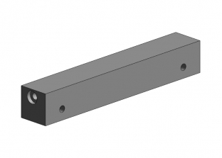 PLD 10 - Distribution block - 14 outlets G1/8"