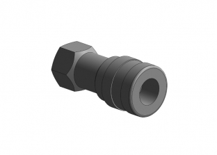 QDF 1/8 - Quickcoupling socket