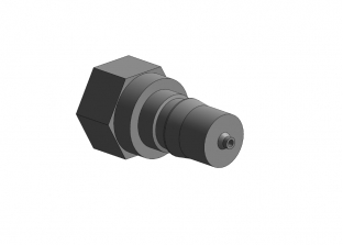 QDM 1/8 - Quickcoupling plug