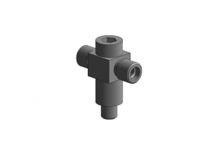TE BK1 - T-connector M6 / M8x1