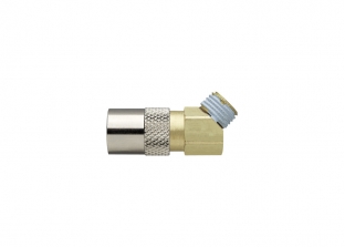 TVU/45 - Coupler 45° with male thread connection (american type)