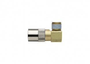 TVU/90 - Coupler 90° with male thread connection (american type)
